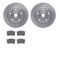 Dynamic Friction Co 6502-74161, Rotors with 5000 Advanced Brake Pads 6502-74161